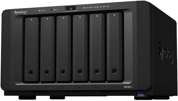 Synology DiskStation DS1621+ NAS de 6 bahías (Sin discos)