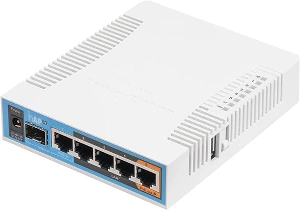 MikroTik hAP AC RouterBoard, Punto de Acceso de Triple Cadena 802.11ac (RB962UiGS-5HacT2HnT-US)