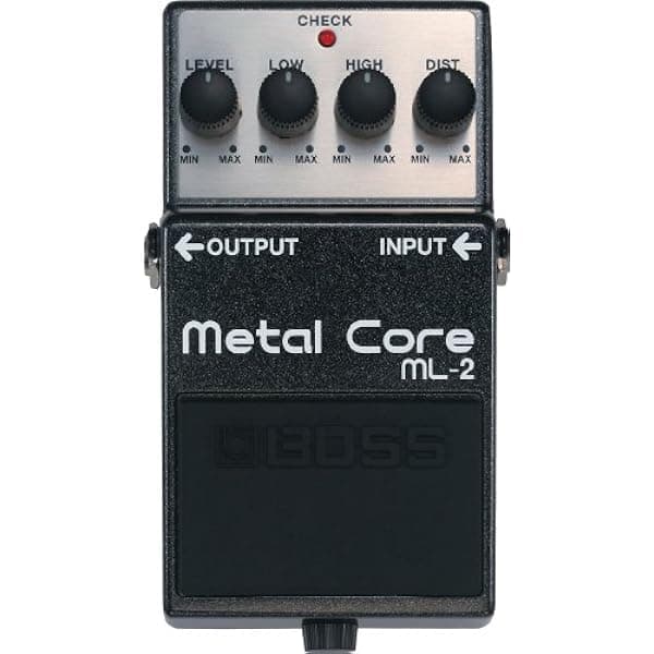 Boss ML-2 Pedal de Distorsión Metal Core