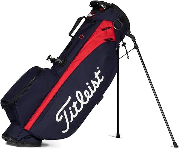 Titleist - Players 4 Bolsa de Golf - Azul Marino/Rojo TB21SX4-46