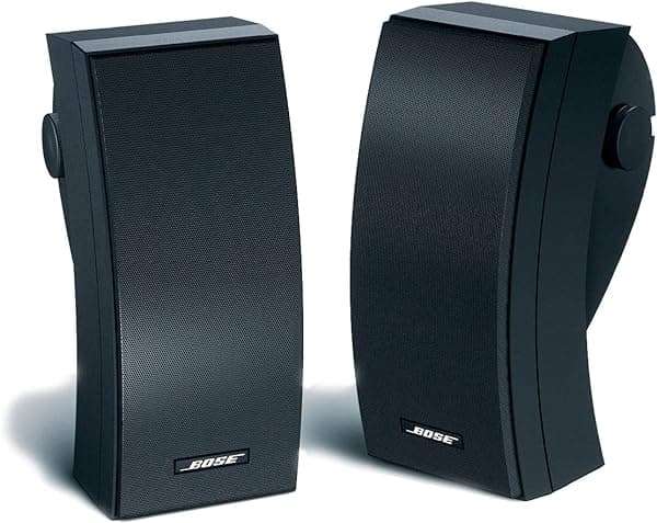 Bose 251 Altavoces Ambientales para Exteriores - Negro 24643