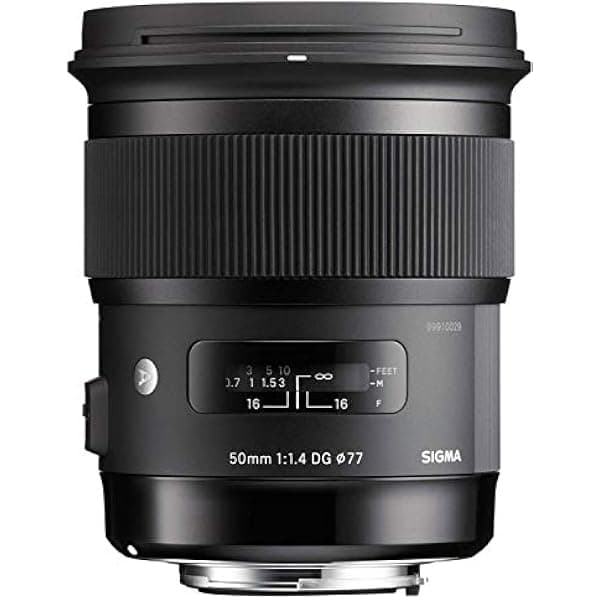Sigma 50mm F1.4 Art DG HSM Lente para Sigma Negro 311110