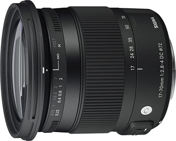 Sigma 17-70mm F2.8-4 Contemporary DC Macro OS HSM Lente para Sony 884205