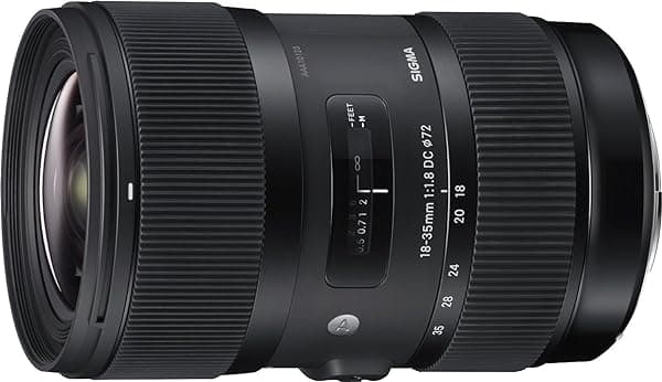 Sigma 18-35mm F1.8 Art DC HSM Lente para Sigma en Color Negro 210110