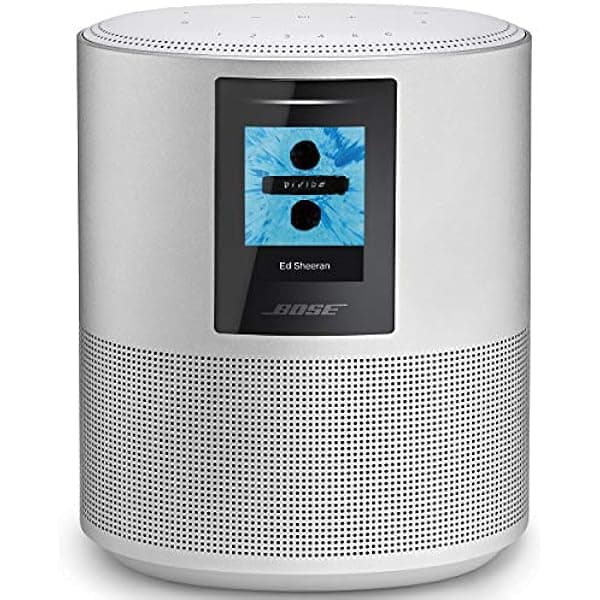 Bose Home Speaker 500: Parlante Inteligente Bluetooth con Control por Voz Alexa Integrado, Plata (Bose 795345-1300)