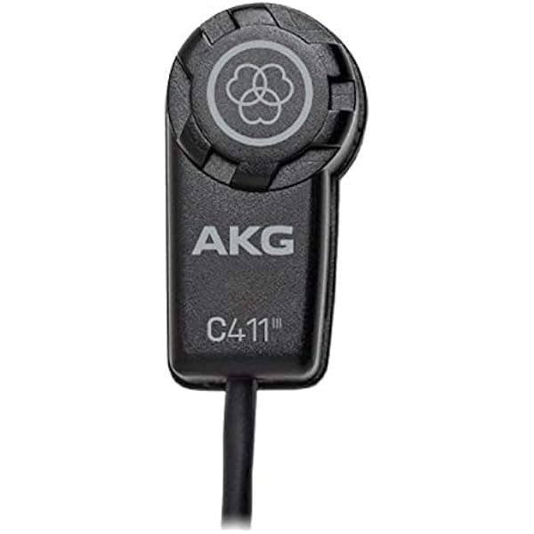 AKG C411L Micrófono Ultraligero para Instrumento con Mini XLR