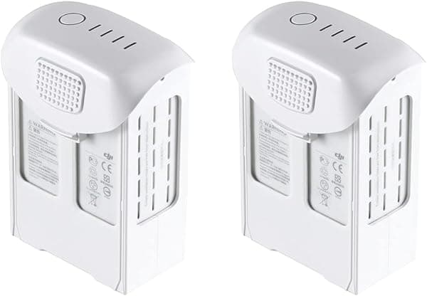 DJI Phantom 4 Series Batería de Vuelo Inteligente de Alta Capacidad 5870mAh, Paquete de 2, compatible con DJI Phantom 4, 4 Advanced, 4 Pro, 4 Pro V2.0, 4 RTK - OEM PH-5870mAh-15.2V