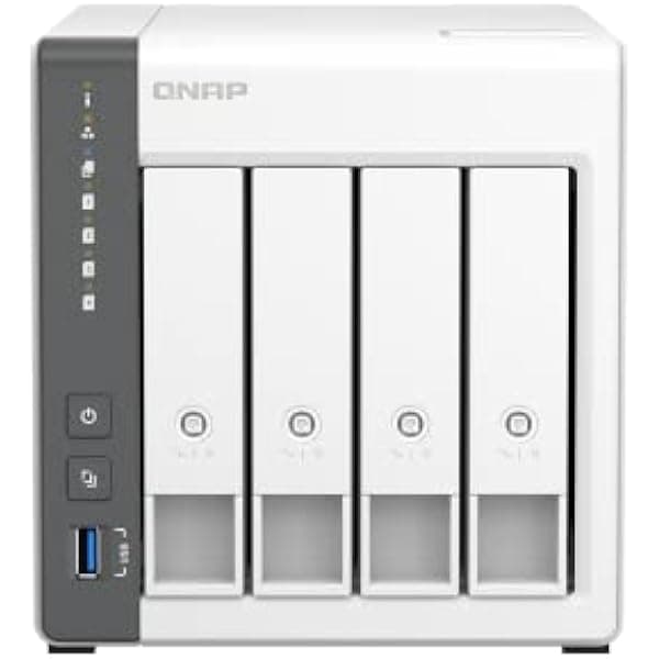 QNAP TS-433 NAS Torre Ethernet LAN con procesador Cortex-A55