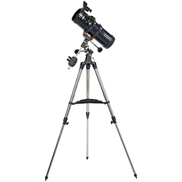 Celestron Astromaster 114EQ MD Smart: Telescopio Reflector con Montura Ecuatorial y Control Inteligente CE32042
