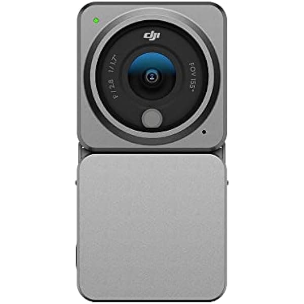 DJI Action 2 Power Combo - Cámara de acción con módulo de extensión de batería, accesorios magnéticos, estabilización, cámara portátil MC211