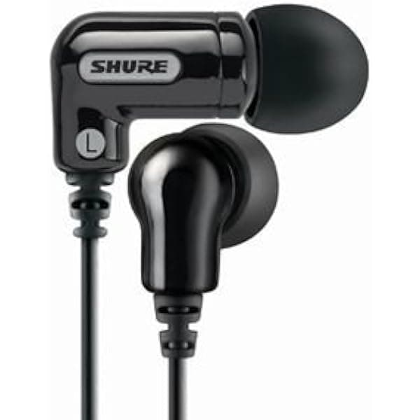 Shure E3c-n Auriculares Aislantes de Sonido (Negro)