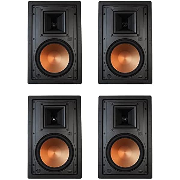 Klipsch R-5800-W II Altavoces de Pared - Blancos (4 Altavoces)