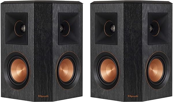 Klipsch RP-402S Altavoces de Sonido Envolvente de la Serie Reference Premiere - Par (Ébano) 1065826