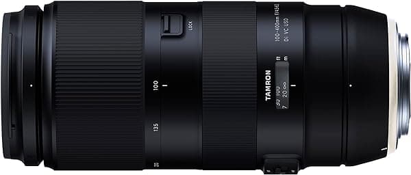 Tamron 100-400 mm F/4.5-6.3 Di VC USD Lente para Nikon - Negro A035N