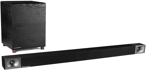 Klipsch Bar 48 Barra de Sonido + Subwoofer Inalámbrico, Negro (1066557)