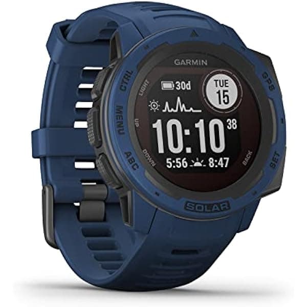 Garmin Solar-Powered Rugged Reloj Inteligente para Exteriores Resistente 010-02293-01
