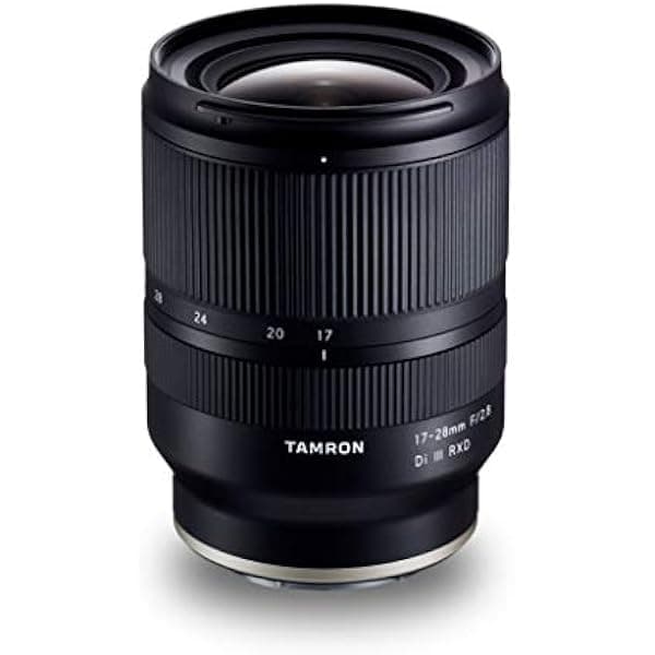 Tamron 17-28 mm F/2.8 Di III RXD Lente para Cámaras Sony E, A046SF Negro