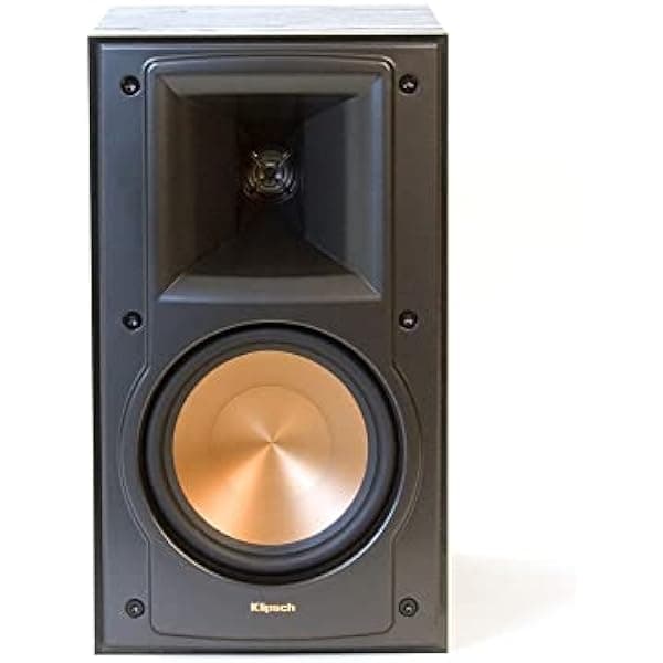 Klipsch RB-51 II Par de Parlantes de Librero en Negro con Woofers de 5.25 pulgadas y Tweeter LTS de 1 pulgada 1011854