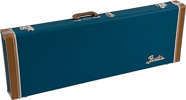 Fender Classic Series Wood Case, para Stratocaster/Telecaster, Color Azul Lake Placid 996106303