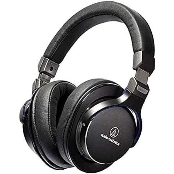 Audio-Technica ATH-MSR7BK Auriculares Over-Ear de Alta Resolución en Negro, Calidad de Sonido Profesional MAIN-99763