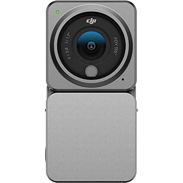 DJI Action 2 Power Combo SIN Funda Protectora Magnética, Cámara de Acción con Módulo de Batería Extendida, Campo de Visión de 155°, Accesorios Magnéticos, Tecnología de Estabilización, Cámara Impermeable Ideal CP.OS.00000197.01