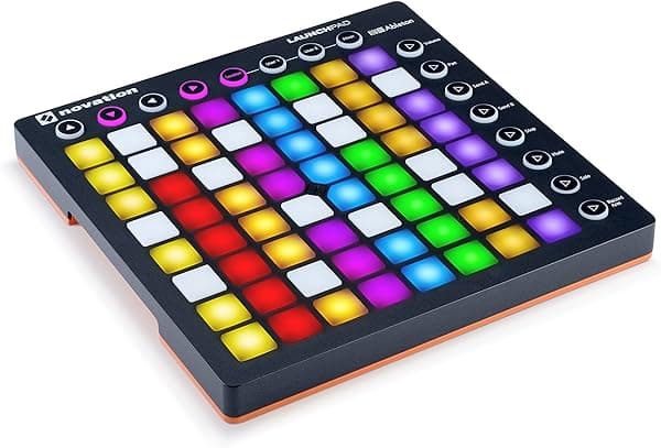 Novation Launchpad Controlador para Ableton Live con 64 Pads Retroiluminados RGB (Rejilla 8x8) AMS-LAUNCHPAD-S-MK2