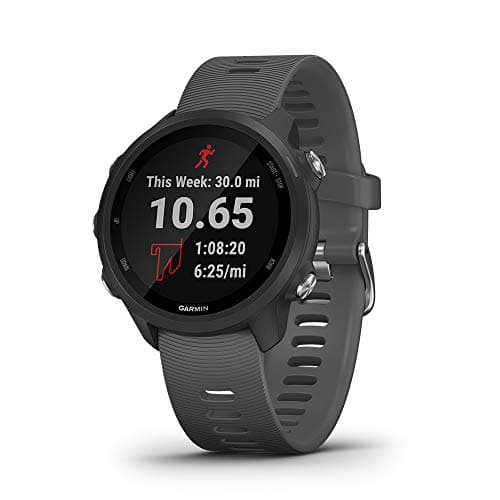 Garmin Forerunner 245, Reloj Inteligente para Correr con GPS y Dinámicas Avanzadas, Gris Pizarra 010-02120-00