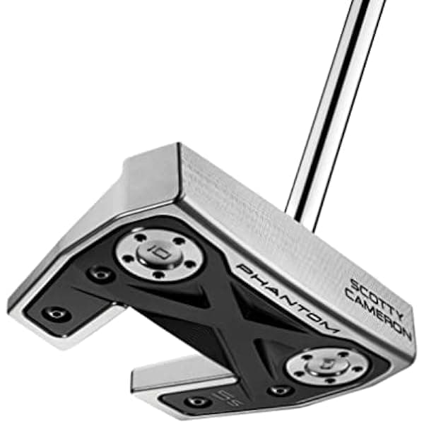TITLEIST Scotty Cameron Putter 2022 Phantom X 5S Longitud: 33" Número de Modelo: 742RC33J para Diestros Color Plata.