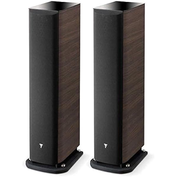 Focal Aria 926 Parlantes de Piso Reflejo de Graves de 3 Vías - Par (Nogal Oscuro) ARIA926DPR