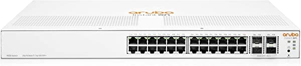 Aruba Instant On 1930 Ethernet de 24 puertos Gb 24xGE, 4X 1G, 10G SFP+, L2+ Smart Switch US Cord (JL682A#ABA)