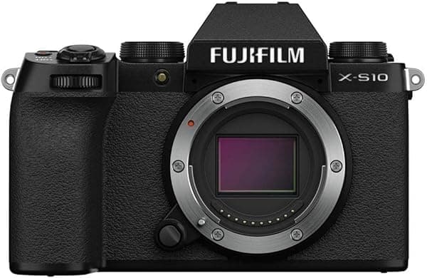 Fujifilm X-S10 - Cámara digital sin espejo, color negro