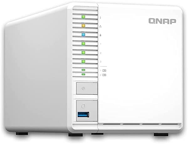 QNAP TS-364-4G 3 Bay Intel Celeron Quad Core 4GB NAS 4375042