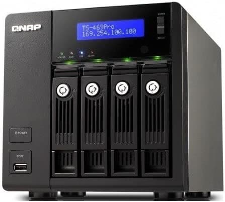 QNAP Systems Inc. TS469P-4R TurboNAS TS-469Pro 4TB (WD Red HDD Model)