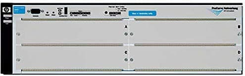 HP Procurve Switch 4204 Vl 3U Tamaño 4 Ranura chasis con soporte para 4200 Módulos y J8770A#ABA