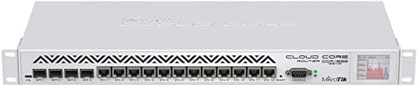 Mikrotik CCR1036 - 12 iCHO-IP4G-1 M-Bk Cloud Core Router, CCR1036 - 12 iCHO-IP4G-1 M-Bk (Cloud Core Router 1U, 12 x GbE, 4 x SFP jaulas, 36 Núcleos, 4 GB de RAM, RouterOS L6) CCR1036-12G-4S