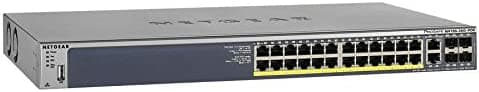 Netgear - ProSafe M4100 26 g PoE Switch GSM7226LP-100NES