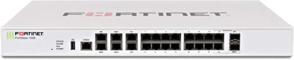 Fortinet FortiGate-100E Hardware Plus 5 años 24x7 FortiCare y FortiGuard Unified (UTM) Protección FG-100E-BDL-950-60