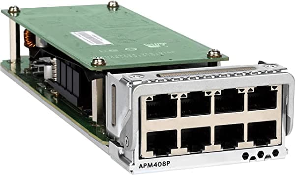 Netgear 8x100M/1G/2.5G/5G/10GBASE-T PoE+ tarjeta de puerto APM408P