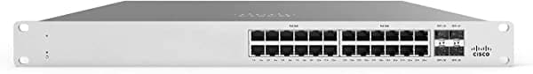 MS125-24-HW Cisco Meraki Cloud Conmutador de red administrado sin licencia