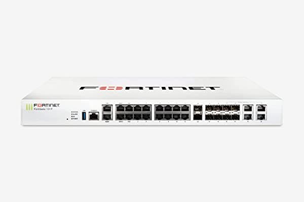 FORTINET FortiGate-101F Hardware Plus 3 años de protección ASE FortiCare y FortiGuard 360