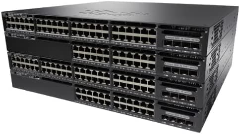CISCO WS-C3650-48TS-S / Catalyst 3650-48T Capa 3 Switch /48 Puertos - Gestionable - 48 x RJ-45 - Puerto de pila - 4 x ranuras de expansión - 10/100/1000Base-T - Montaje en rack, escritorio