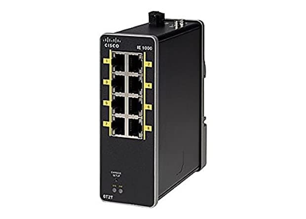 Switch Ethernet industrial Cisco IE 1000-6T2T-LM
