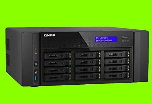 TS-h1290FX-7302P-256G-US QNAP - NAS de escritorio todo flash de 12 bahías
