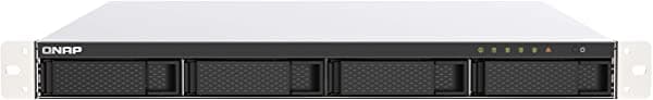 QNAP TS-453DU-RP-4G-US 4 Bay NAS, Intel Celeron J4125 Quad-core, 2.0 GHz Processor, 4GB RAM, 2.5GbE Port, Redundant PSU