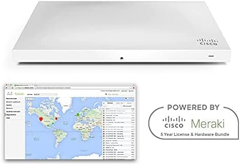 Cisco Meraki MR42 Cloud Mng'd Wless AP + 5 años de licencia y soporte empresarial MR42-HW-LIC5YR