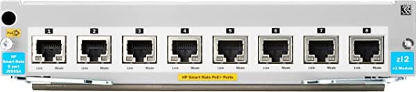 HP 8P 1/2.5/Xgt PoE+ V3 zl2 Mod (J9995A)
