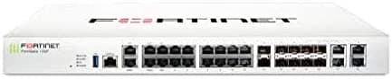 FORTINET FortiGate-100F - Dispositivo de seguridad con 1 año de soporte 24x7 Forticare y paquete de protección FortiGuard UTM