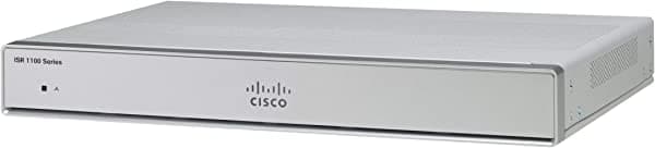 Router de servicios integrados Cisco C1111X-8P con puertos duales Ethernet de 8 gigabits (GbE), router Ethernet WAN de GE con memoria de 8 GB, garantía limitada de hardware de 1 año (C1111X-8P)