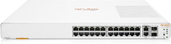 Aruba Instant On 1960 Interruptor inteligente de 24 puertos Gb 24x1G | 2X SFP+ | 2x10GBase-T (JL806A#ABA) ‎12XGT 4SFP+