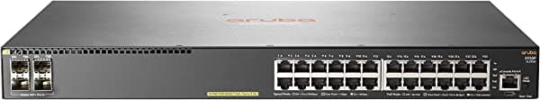 HP JL255A E Aruba 2930F 24G PoE+ 4SFP+ Switch Interno unidad de disco óptico